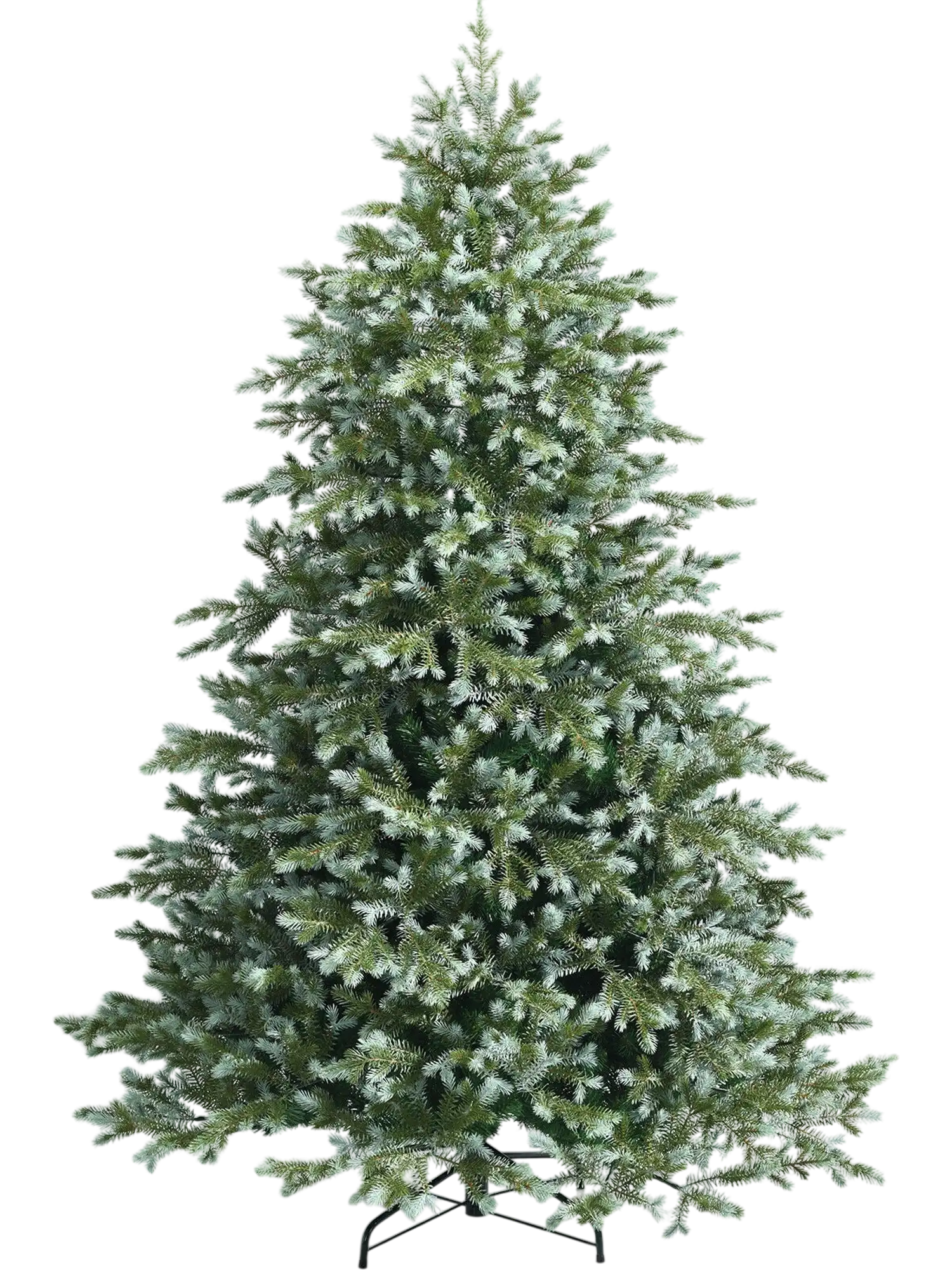 Costway 7' Artificial Christmas Tree 1260 Mixed PE PVC Tips 27631409 New