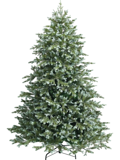 Costway 7' Artificial Christmas Tree 1260 Mixed PE PVC Tips 27631409 New
