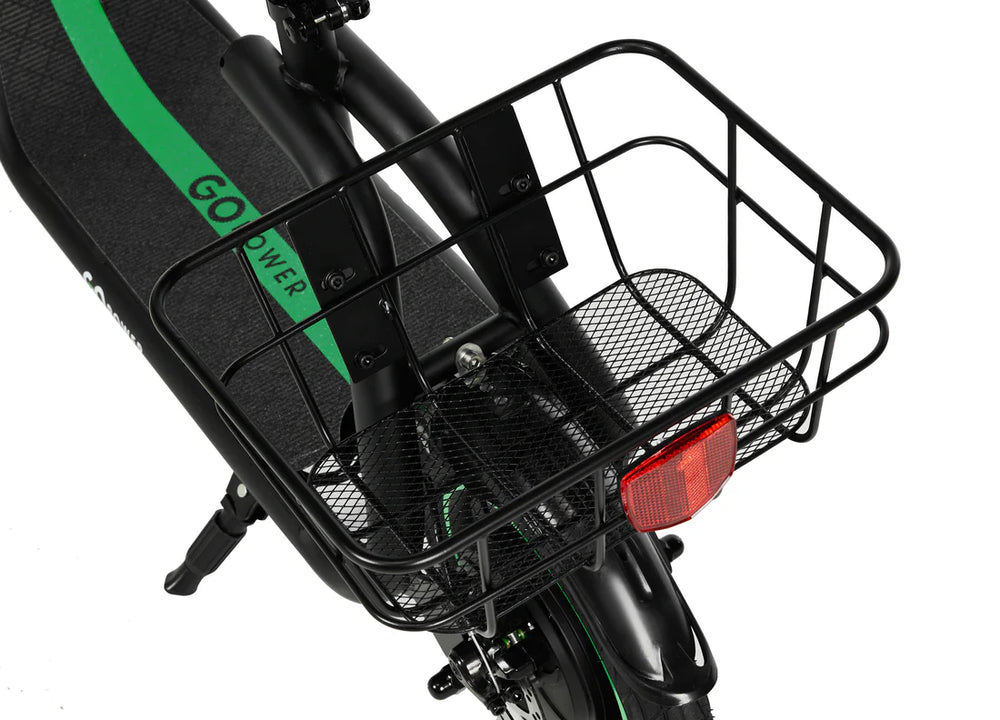 GoPowerBike Go Flow Electric Scooter Sit Down Foldable 350W 16 MPH 18 Mile Range New