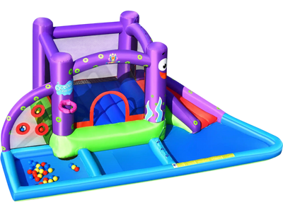 Costway Inflatable Water Slide Castle Without Blower 13275469 New