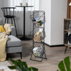 3-tier fruit basket stand with adjustable heights, featuring wire baskets for organizing fruits and snacks in the.