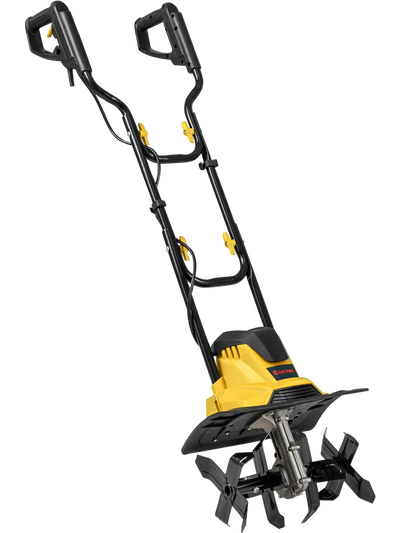 Costway 10 Amp Corded Electric Tiller Cultivator Safety Lock 46861767 New