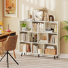 7/8/10-Cube Bookcase with 5 Tapered Metal Legs-10 Cubes - Gallery View 1 of 10
