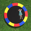 10 Feet Trampoline Pad Replacement Safety Pad with Fixing Straps (Multicolor) - Gallery View 1 of 10