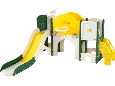 Costway 10-in-1 Toddler Kids Slide Climber Indoor Playground Playset 62644684 New