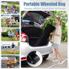 Wheeled bag for easy transport of the 10 x 10 FT pop-up canopy tent, ideal for picnics, events, and outdoor activities.