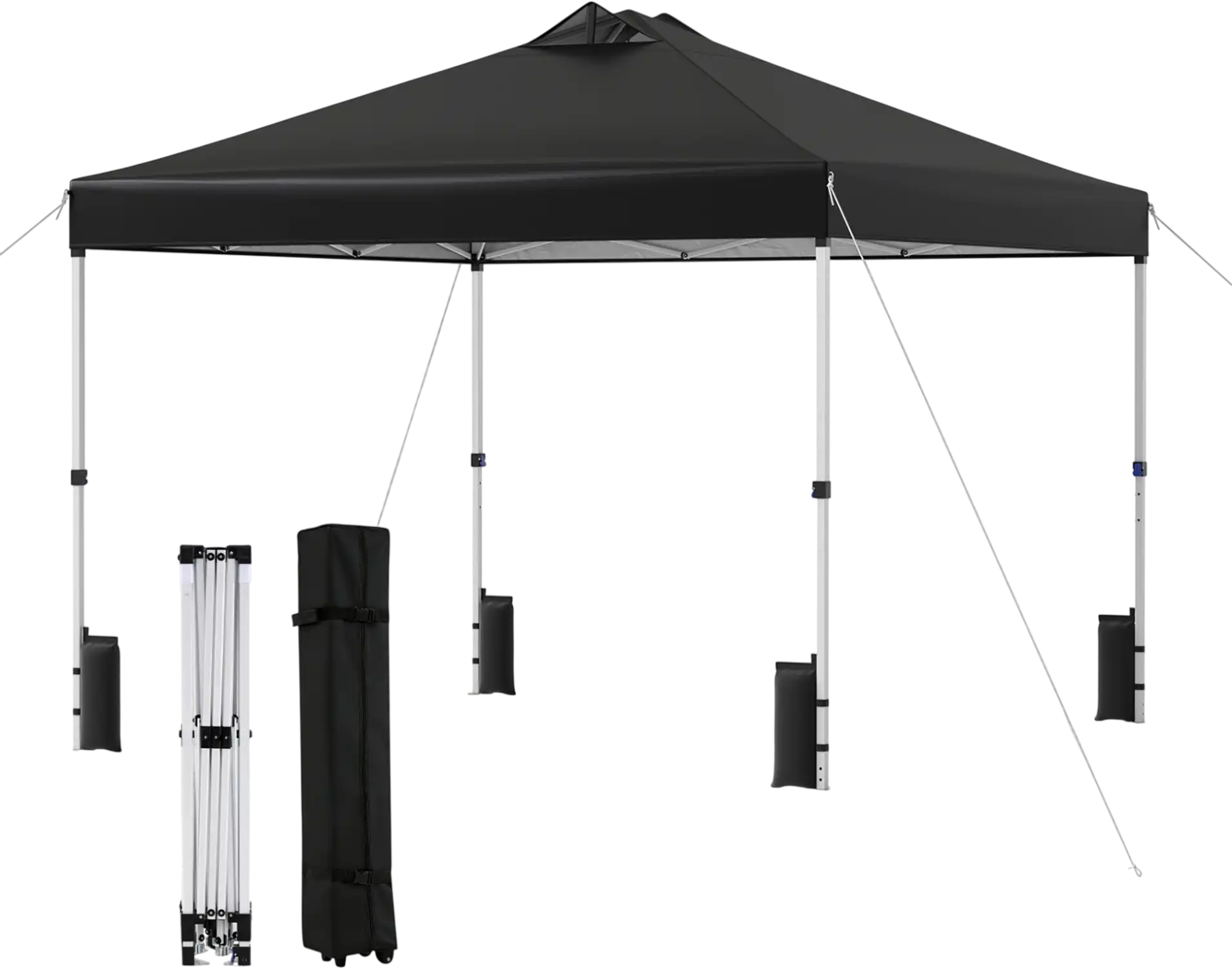 Costway 10' x 10' Outdoor Commercial Pop Up Canopy Tent 95721084 New