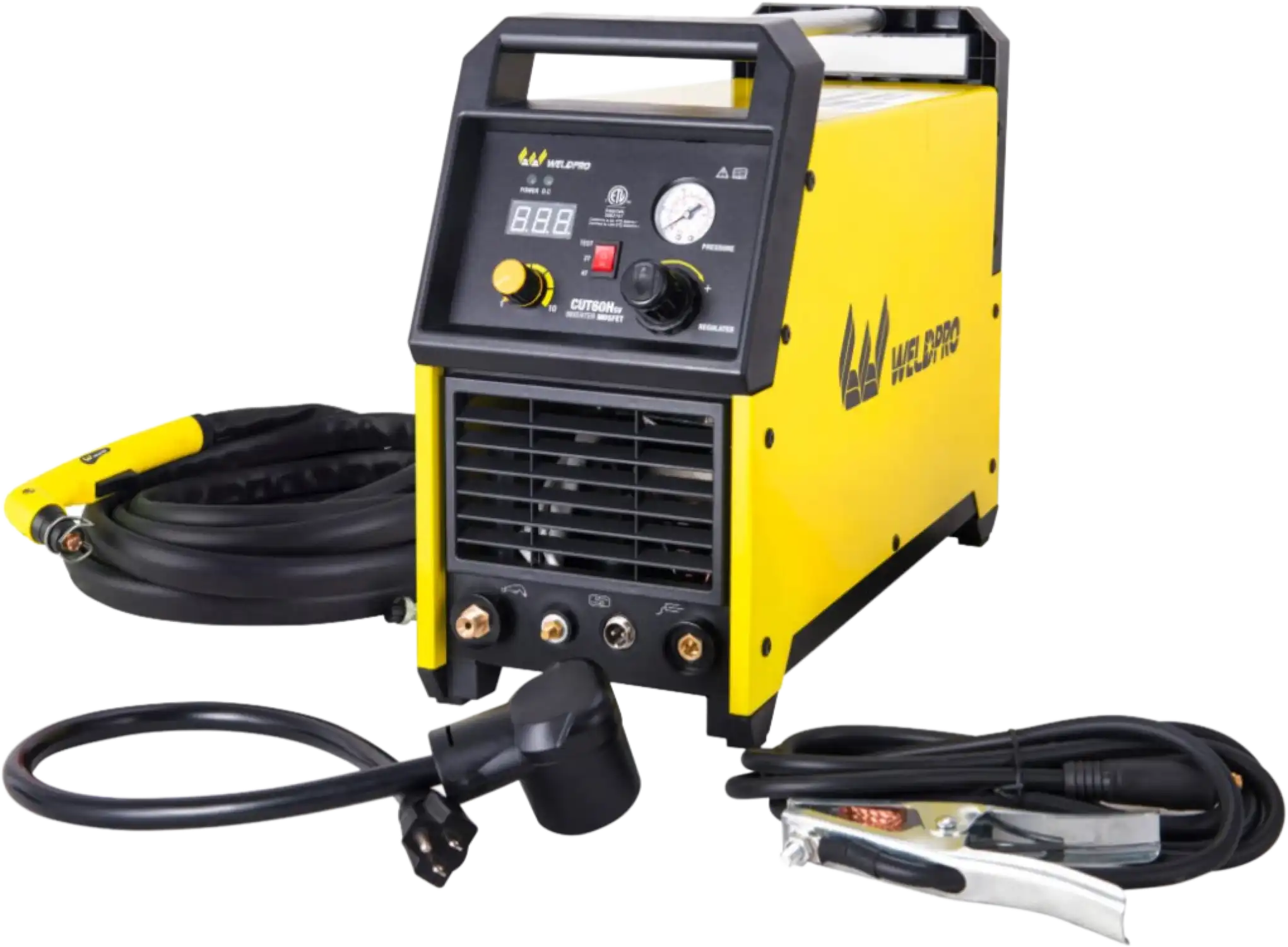 Weldpro CUT60HSV Plasma Cutter 60 Amp Inverter with High-Frequency Pilot Arc Dual Voltage 220V/110V L14006 New
