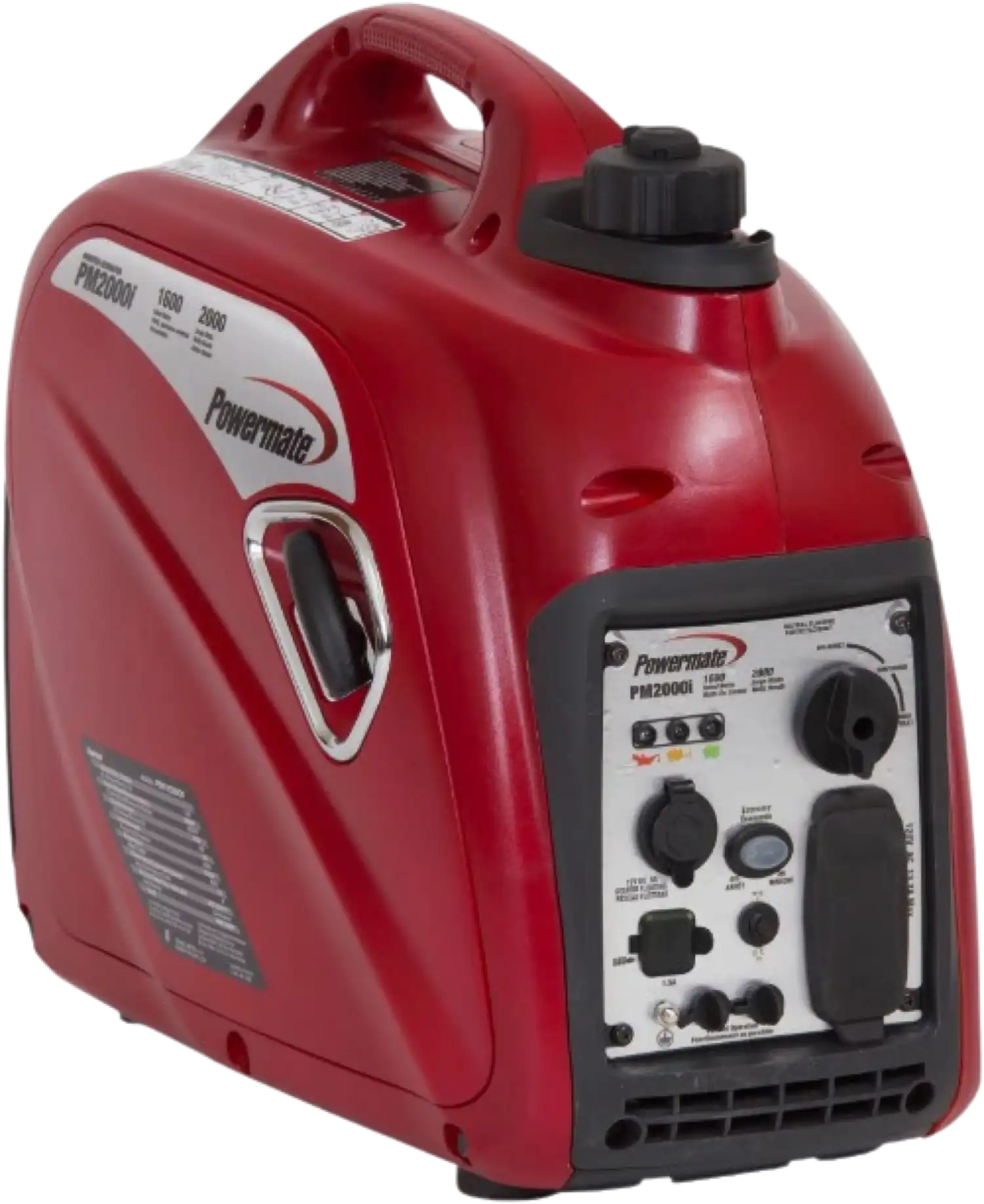 Powermate PM0152000 Inverter Generator 1600W/2000W Manual Start Gas New