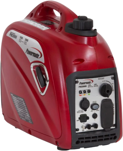 Powermate PM0152000 Inverter Generator 1600W/2000W Manual Start Gas New