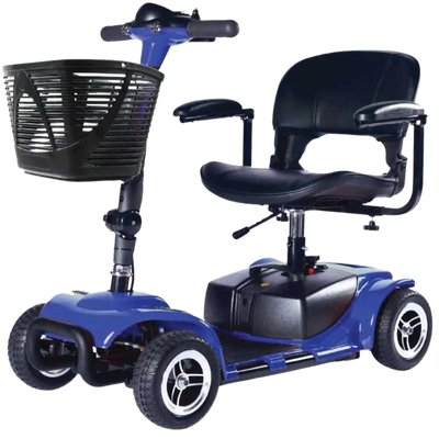 Zip'r Roo 4 Travel Mobility Scooter Blue New