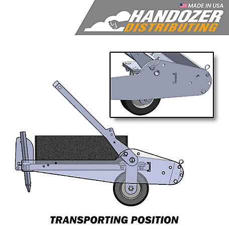 Handozer D3.5-MG Driveway Grader Multi Groomer Pull-Behind New