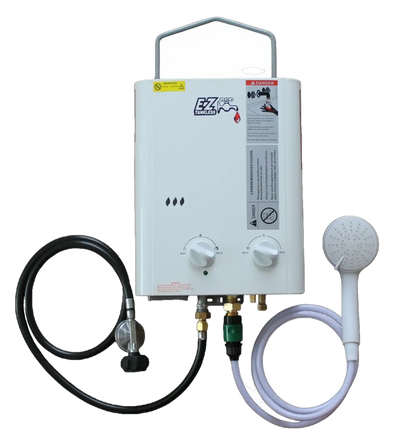 EZ Tankless CampChamp 1.8 GPM LP Propane Outdoor Tankless Water Heater Manufacturer RFB