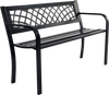 Bench Deck with Steel Frame for outdoor