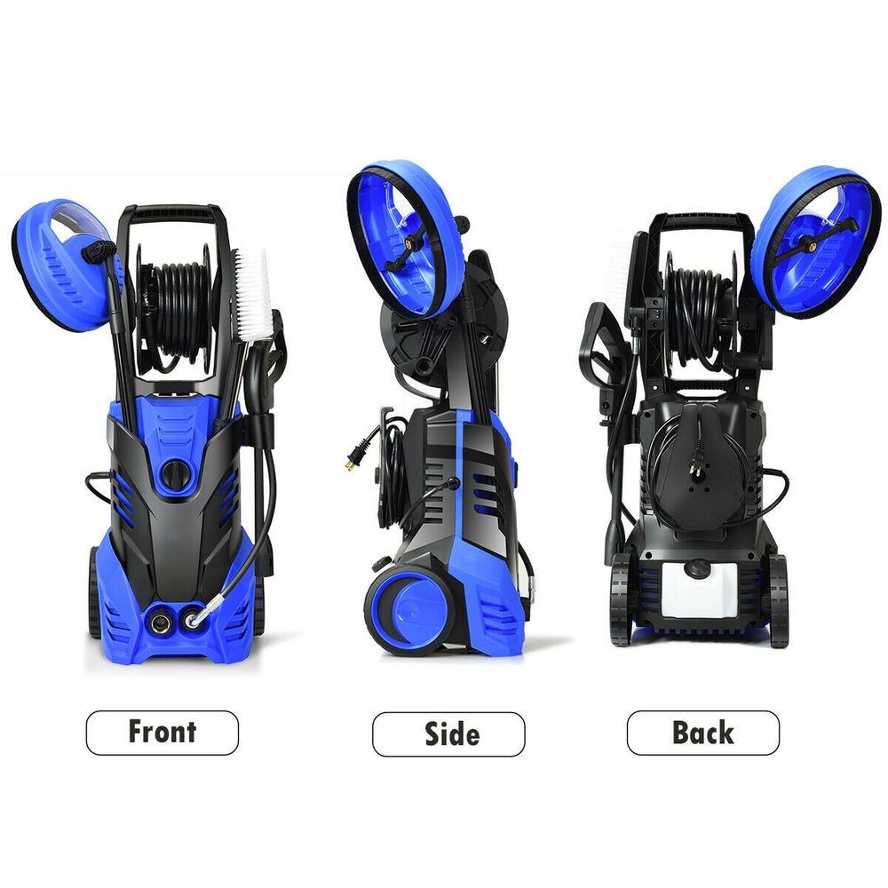 3000 PSI Electric High Pressure Washer With Patio Cleaner -Blue - Gallery View 1 of 12