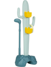 3-in-1 Cactus Toy Stand Sports Activity Center with Golf and Ring-Toss