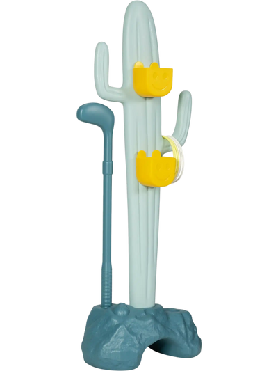 Costway 3-in-1 Cactus Toy Stand Sports Activity Center Golf Ring Toss 89435210 New