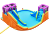 6-in-1 Inflatable Dual Water Slide Bounce House Without Blower