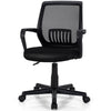 Mid-back mesh executive chair with lumbar support, height adjustable, and 360° swivel for office or home use.