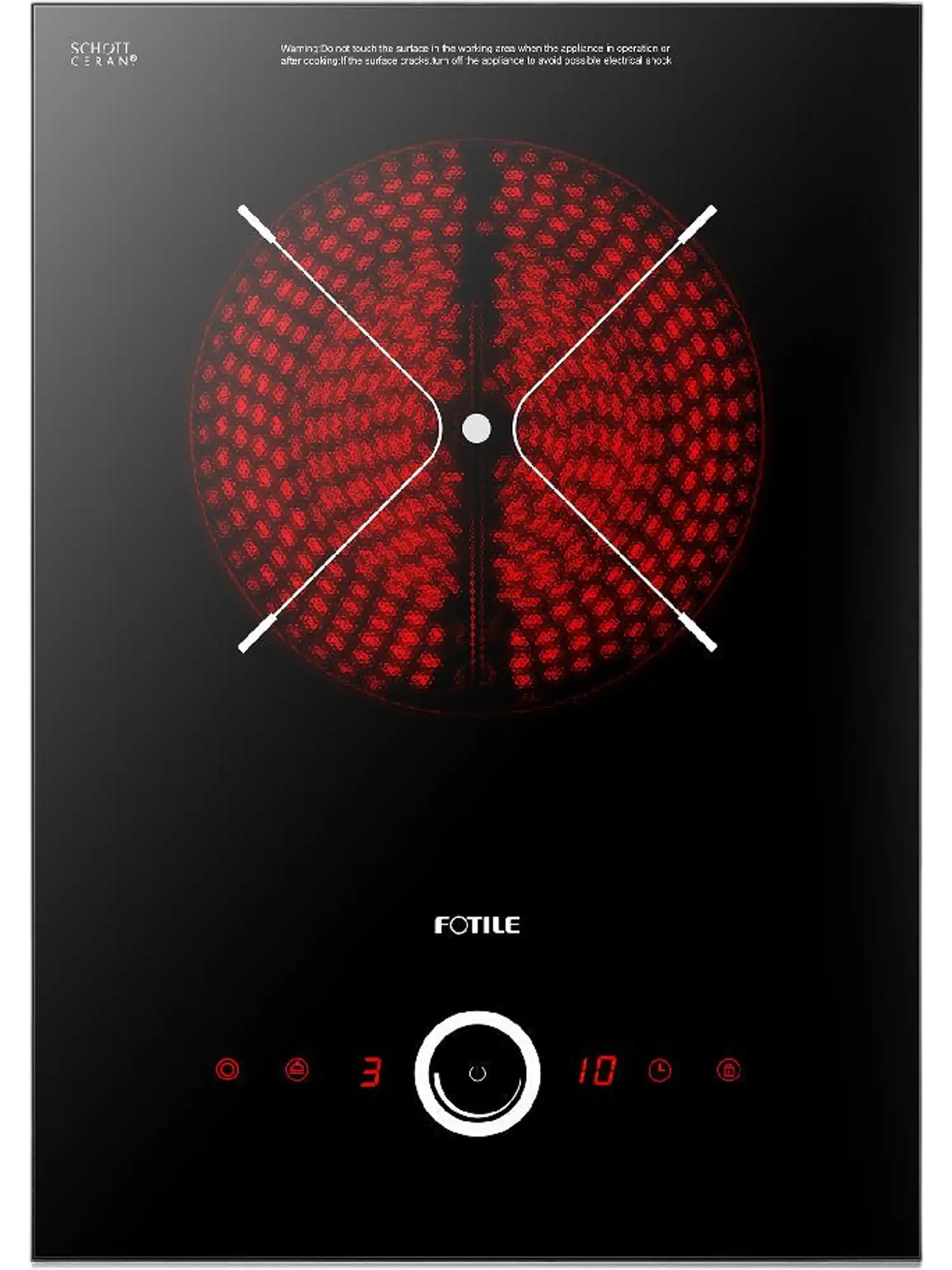 Fotile Domino Electric Cooktop 12