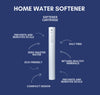 NuvoH2O 12001 Water Softener Home System Salt-Free for Homes Under 1,500 Sq. Ft. New