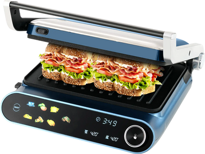Costway 1200W Panini Press Grill LED Display 7 Modes 164592783 New
