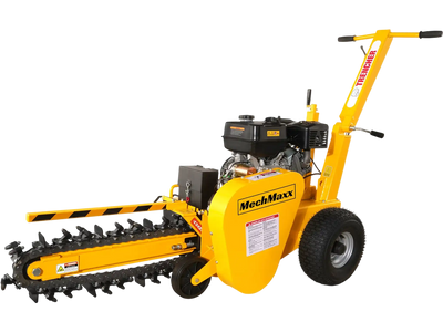 MechMaxx TCR1500 Mini Trencher 15HP 420cc Electric Start Powered 24