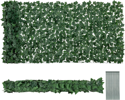 Costway Artificial Ivy Privacy Fence 120 x 40
