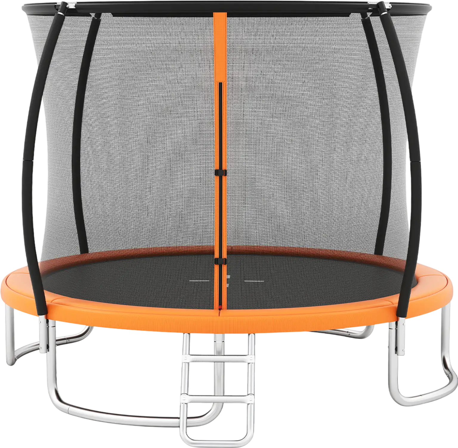 Costway 12' Outdoor Recreational Trampoline w/ Safety Enclosure Net 94296716 New