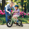 12-Inch Kids Bike Adjustable with Training Wheels for 3-4 Years Old - Gallery View 1 of 9