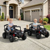 12V Battery Powered Ride On Tractor with Parent Remote Control-Dark Gray - Gallery View 1 of 11