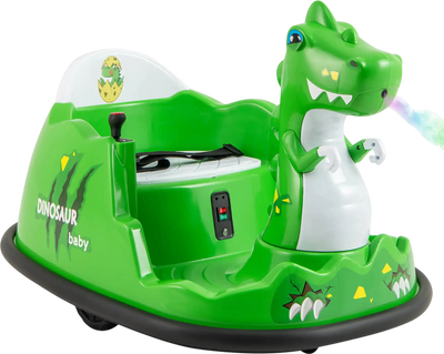 Costway 12V Kids Bumper Car w/ Spray Function & Remote Control 897643251 New