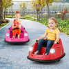 12V Electric Kids Ride on Bumper Car Battery Powered Bumping Car with Remote Control-Red - Gallery View 1 of 13