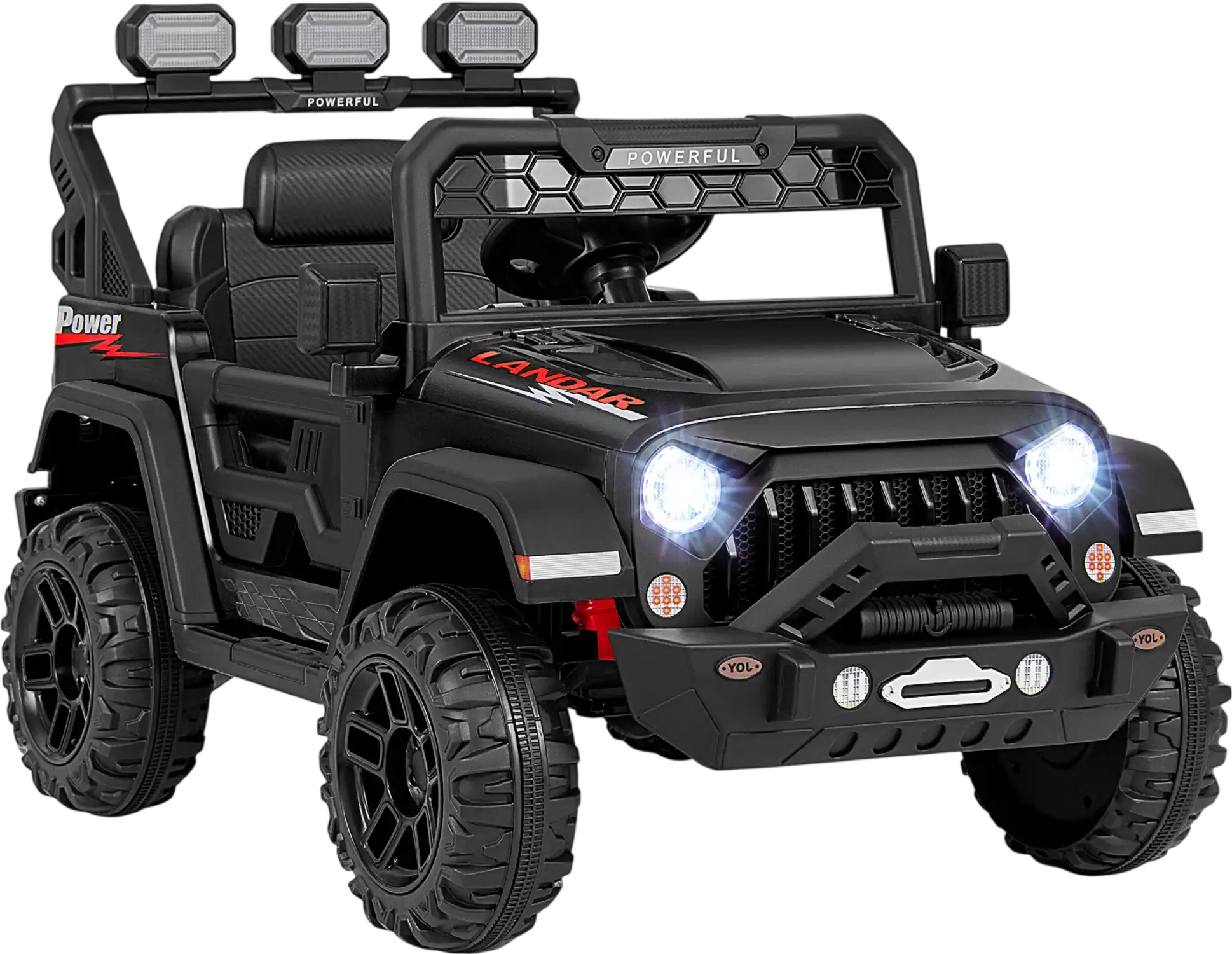 Costway 12V Electric Kids Ride-On Truck w/ Remote Control & Music 83971256 New