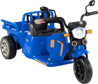 Costway 12V Kids 3-Wheel Ride On Tractor Motorcycle w/ Trailer & Shovel 33097432 New