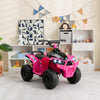 12V Kids Ride On ATV with High/Low Speed and Comfortable Seat-Pink - Gallery View 1 of 10