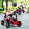 12V Kids Ride On Car UTV Electric Vehicle with LED Lights  Music and Horn-Red - Gallery View 1 of 11