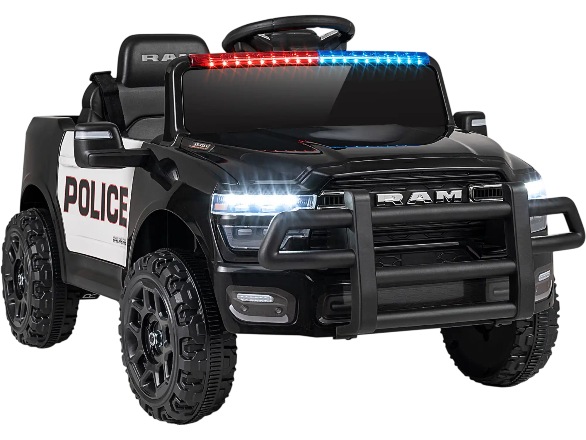 Costway Licensed RAM 3500 12V Kids Ride-On Car w/ Remote Control 57211268 New