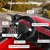 Close-up of the control panel for the 12V Kids Ride On Truck, featuring music, speed control, and MP3 player options.