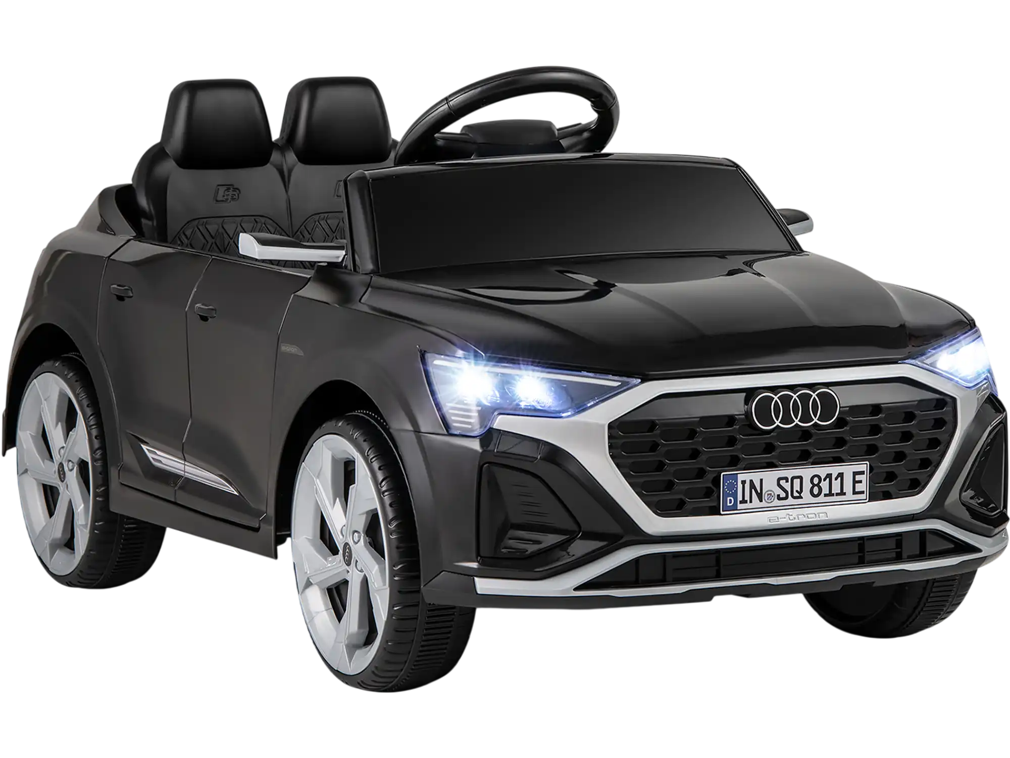 Costway Licensed Audi SQ8 12V Kids Ride-On Car w/ Remote Control 3 Speeds 24819567 New