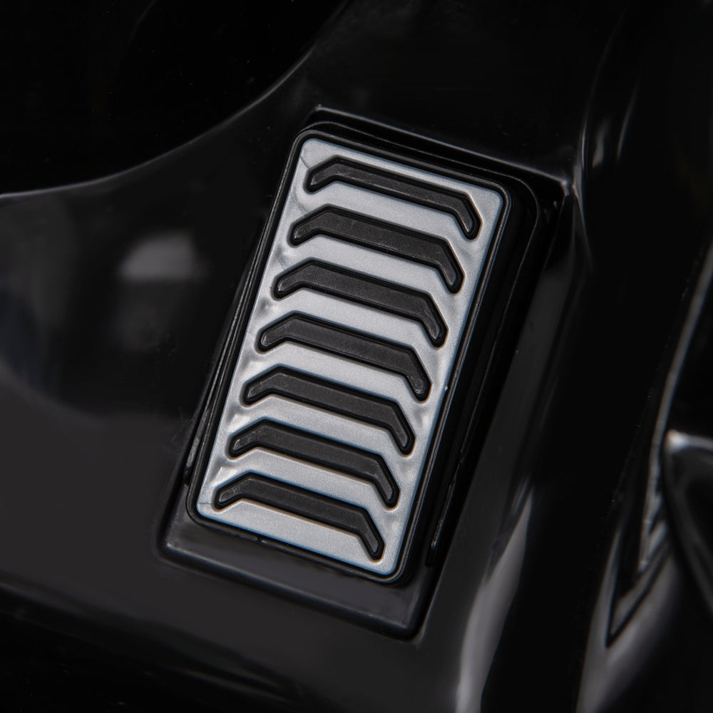 Close-up of the foot pedal on the 12V Kids Ride on Car Audi SQ8, featuring a textured surface for enhanced grip.
