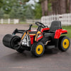 12V Kids Ride on Road Roller with 2.4G Remote Control-Red - Gallery View 1 of 10