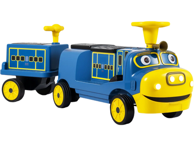 Costway 12V Kids 3-Seater Ride-On Train w/ Detachable Carriage Licensed Chuggington 43340903 New