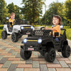 12V Kids Ride on Truck Car with Parental Remote and Music Player-White - Gallery View 1 of 12