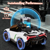 12V Licensed Lamborghini 4WD Kids Ride-on Sports Car with 2.4G Remote-White - Gallery View 1 of 13