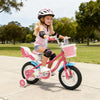 12/14/16/18 Inch Girls Bike for 3-8 Years Old Kids Bike with Doll Seat-12 inches - Gallery View 1 of 10