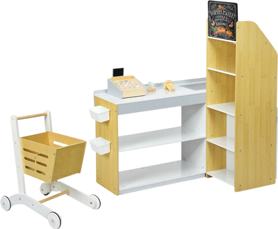 Costway Grocery Store Pretend Play Supermarket Shopping Set 38276950 New