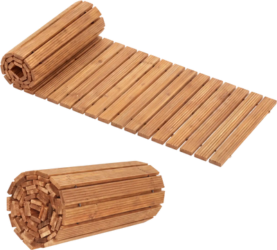 Costway 12' Wooden Garden Pathway 22