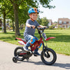 12 Inch Kids Bike Motorcycle-Inspired for Boy Girl Ages 3-4 Years-Red - Gallery View 1 of 10