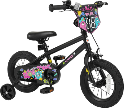 Costway Kids Bike w/ Training Wheels 12/14/16/18